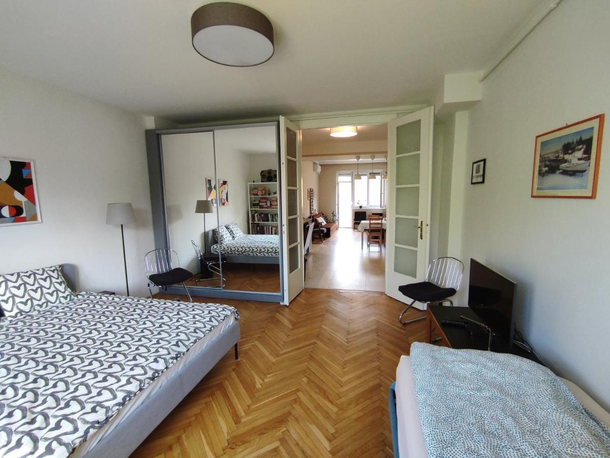 Park View, Close To River, Ac, Bauhaus Vibe, 2 Balconies Budapeste Exterior foto